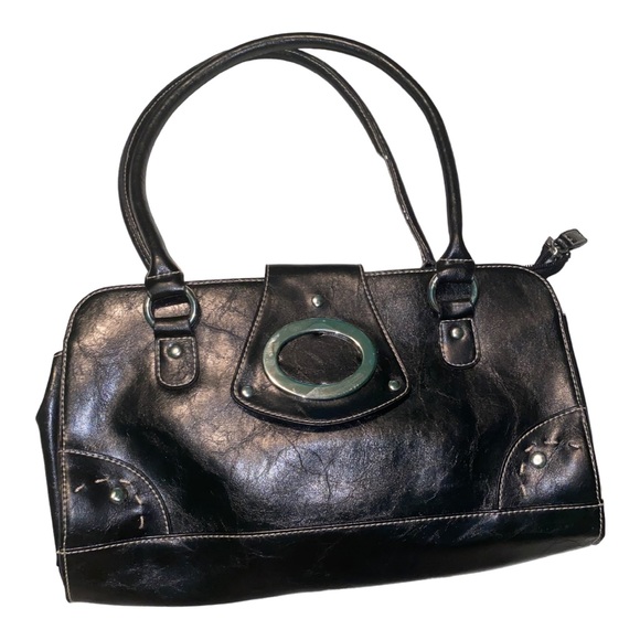 Black matching purse and wallet set. - Picture 4 of 5